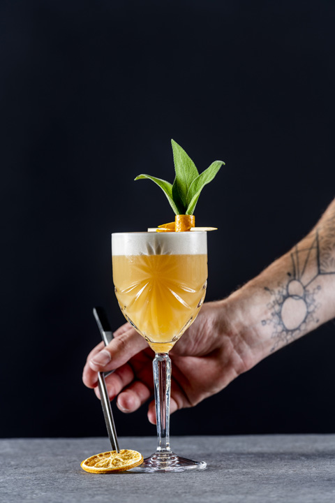 Silver Bee Sage - Cocktail Meyer's Gin